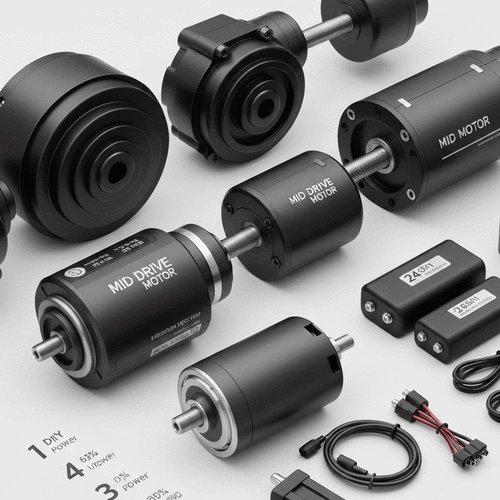 E-Bike Motors Explained: Types, Power Ratings and Best Kits for DIY Upgrades